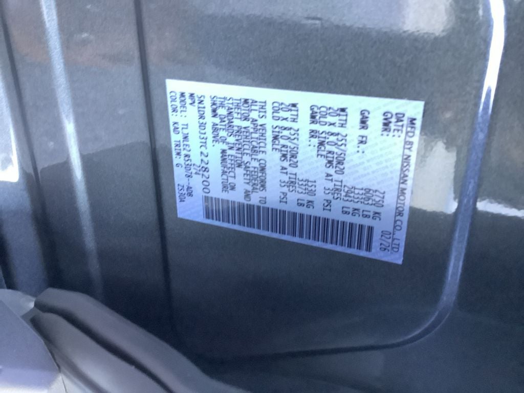 2026 Nissan Pathfinder Platinum