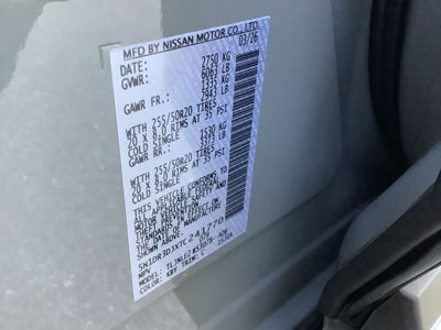 2026 Nissan Pathfinder Platinum