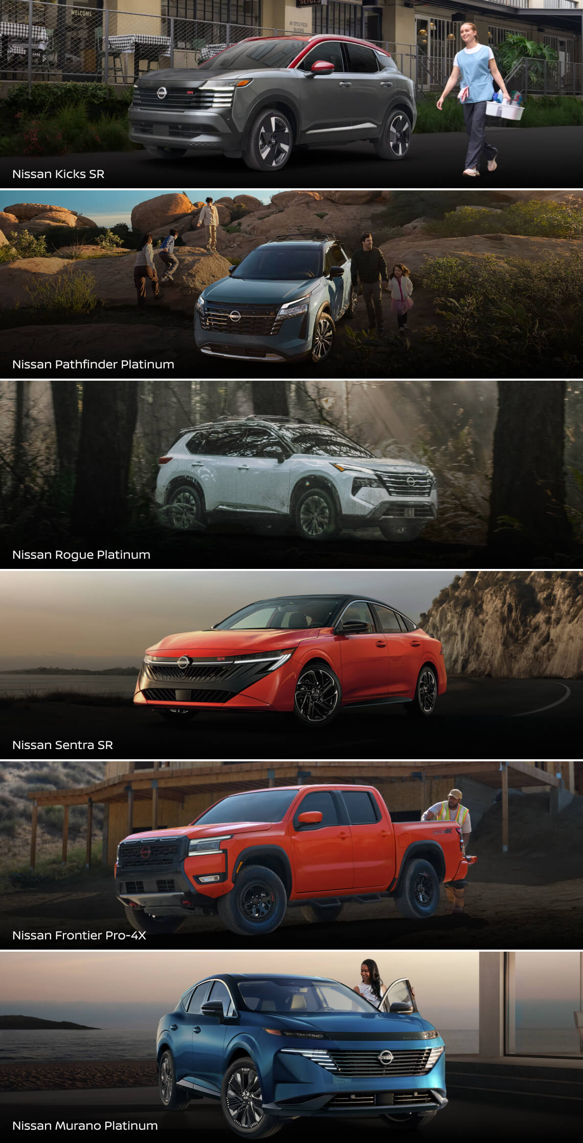Shop the Vibrant Lineup of New Nissan Models Near Bethesda, MD
