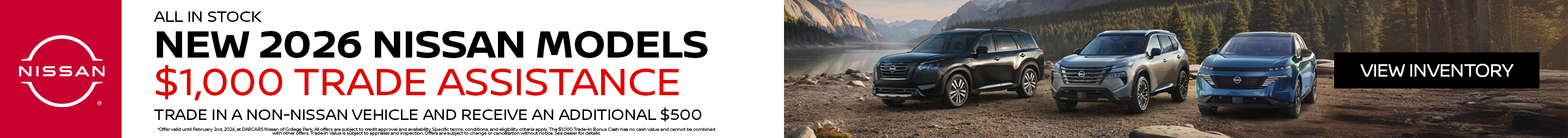 New 2026 Nissan Models