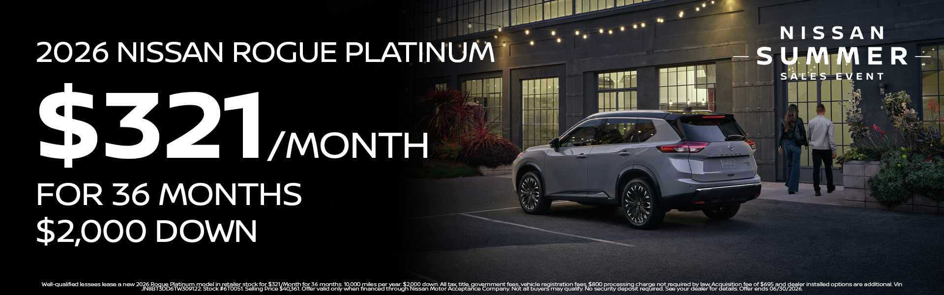 New 2026 Rogue Platinum