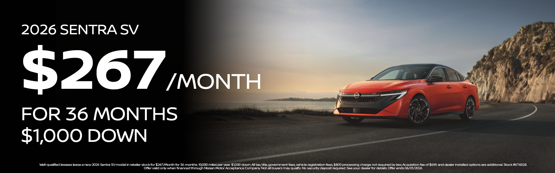New 2026 Sentra SV