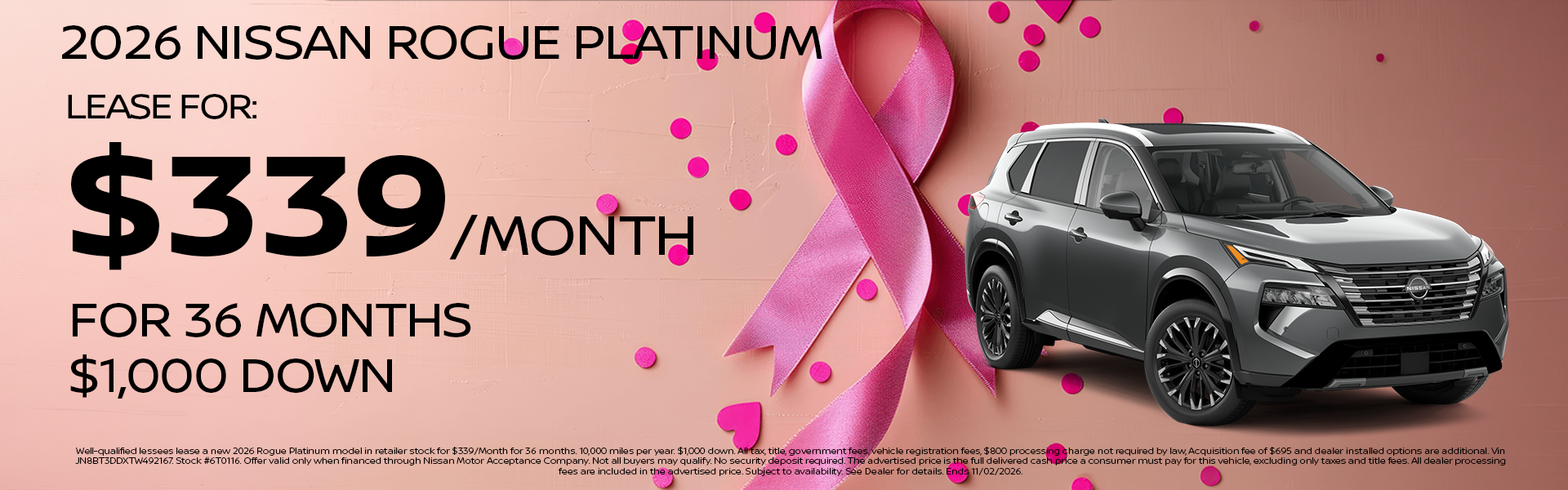 New 2026 Rogue Platinum
