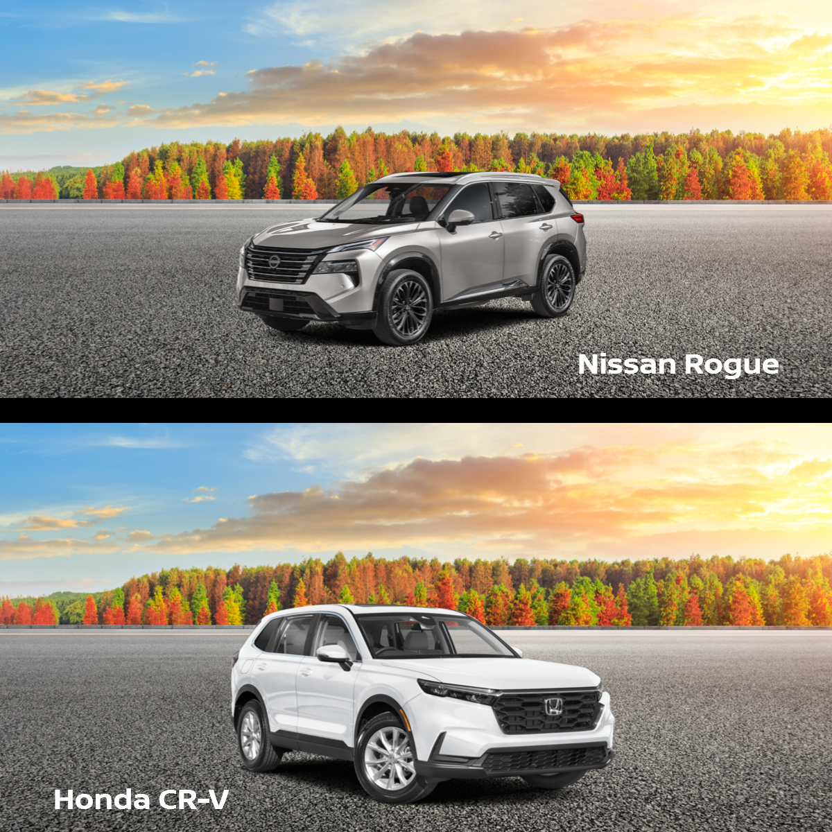 Nissan Rogue vs Honda CR-V College Park, MD