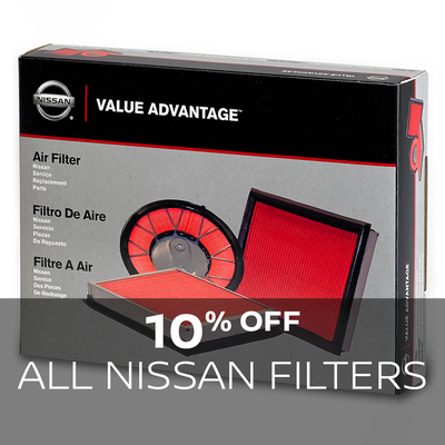 10% Off All Nissan Filters