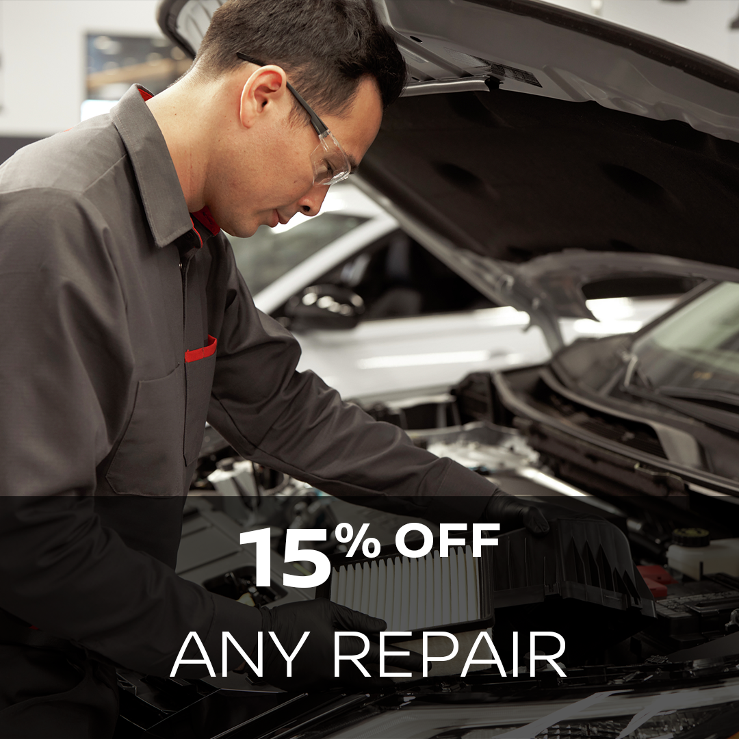 15% OFF Any Repair!